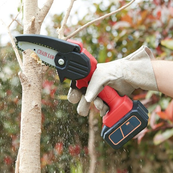 Mini Sierra Eléctrica Inalámbrica BRENCHIE – Corta Ramas y Madera sin Esfuerzo