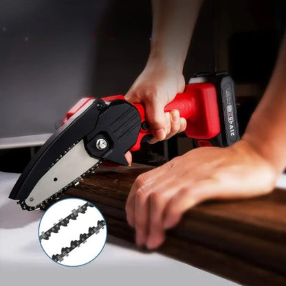 Mini Sierra Eléctrica Inalámbrica BRENCHIE – Corta Ramas y Madera sin Esfuerzo